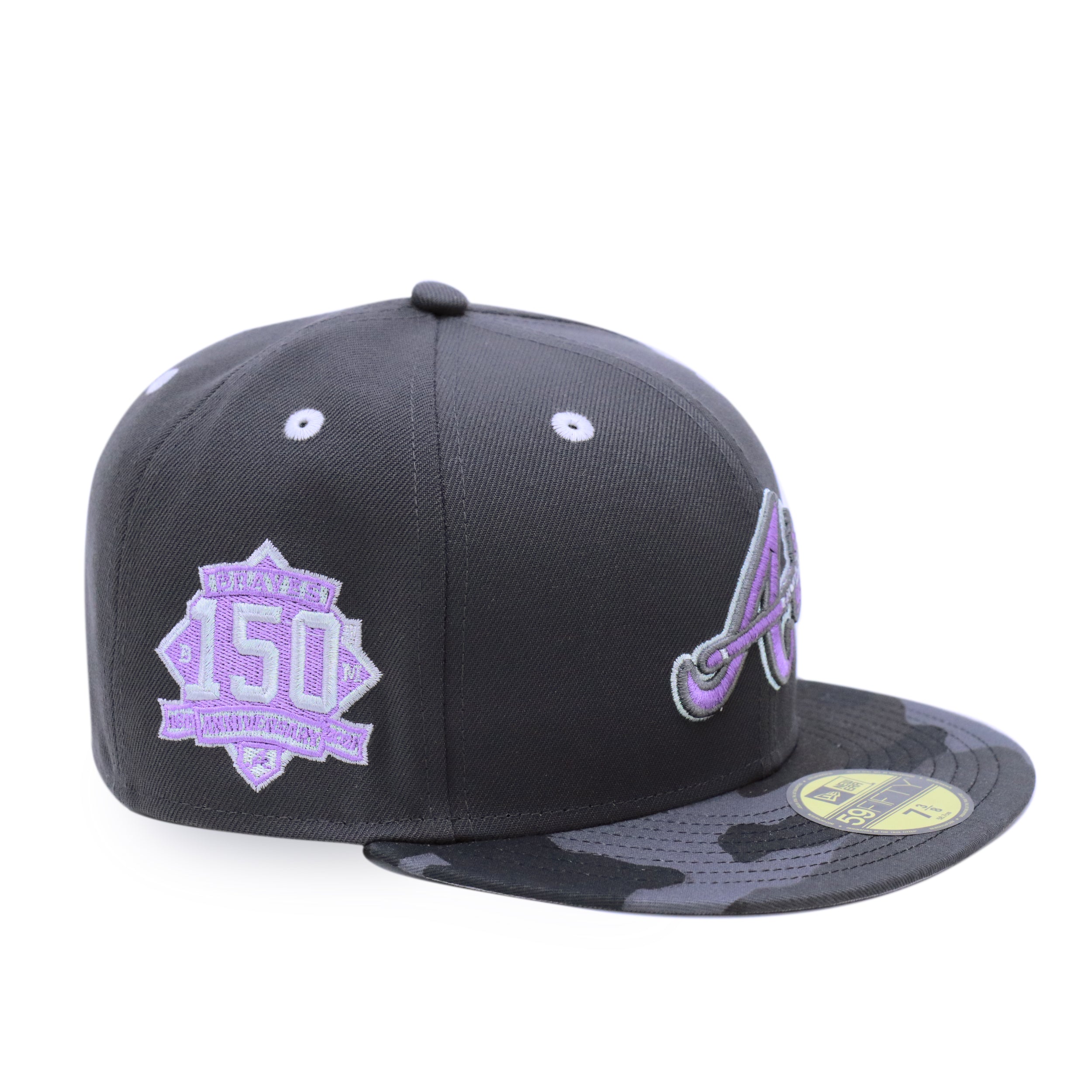 THE CAP 59FIFTY Midnight Camo アトランタ・ブレーブス グラファイト/カモ