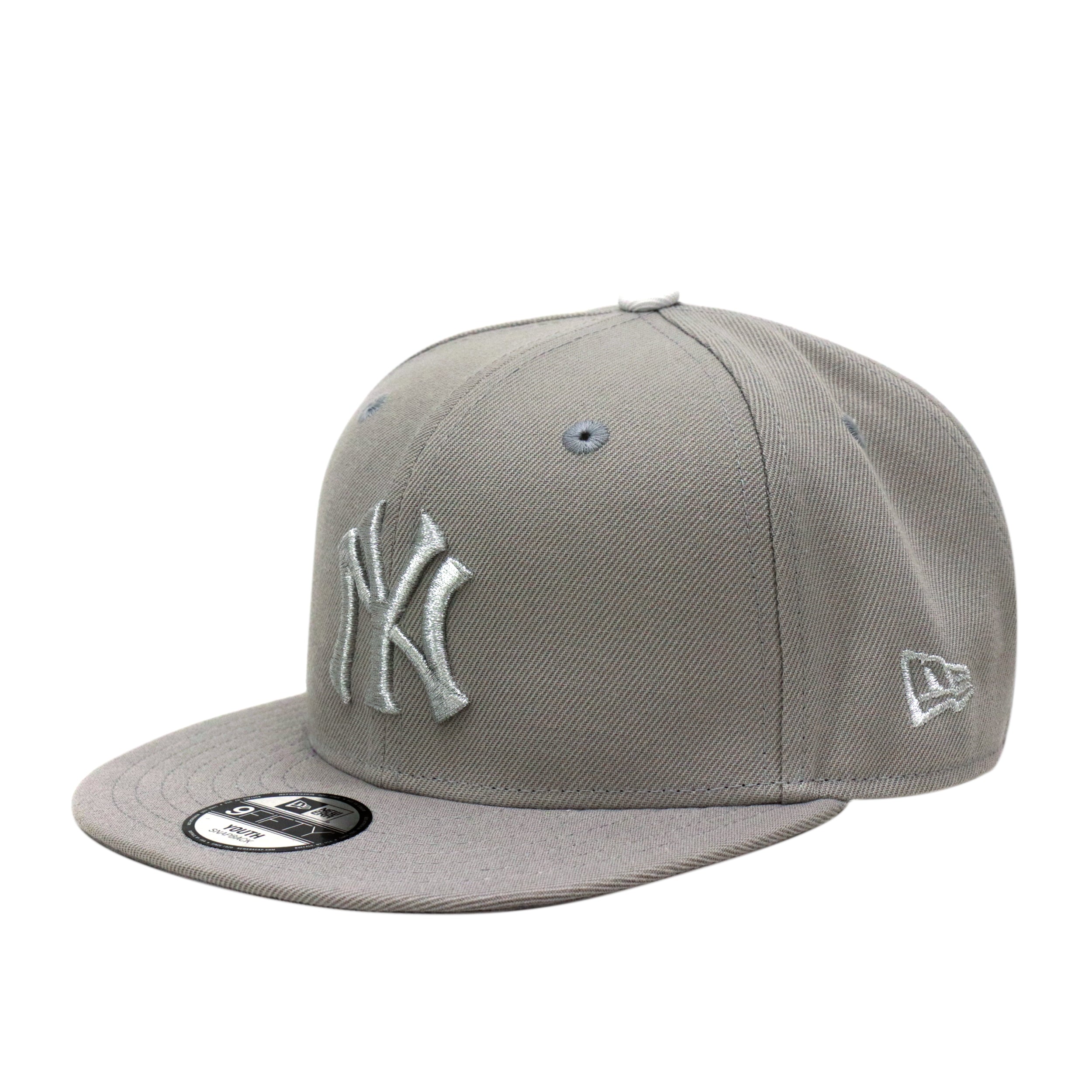 THE CAP キッズ YTH 9FIFTY JUST HOLIDAY ニューヨーク・ヤンキース グレー