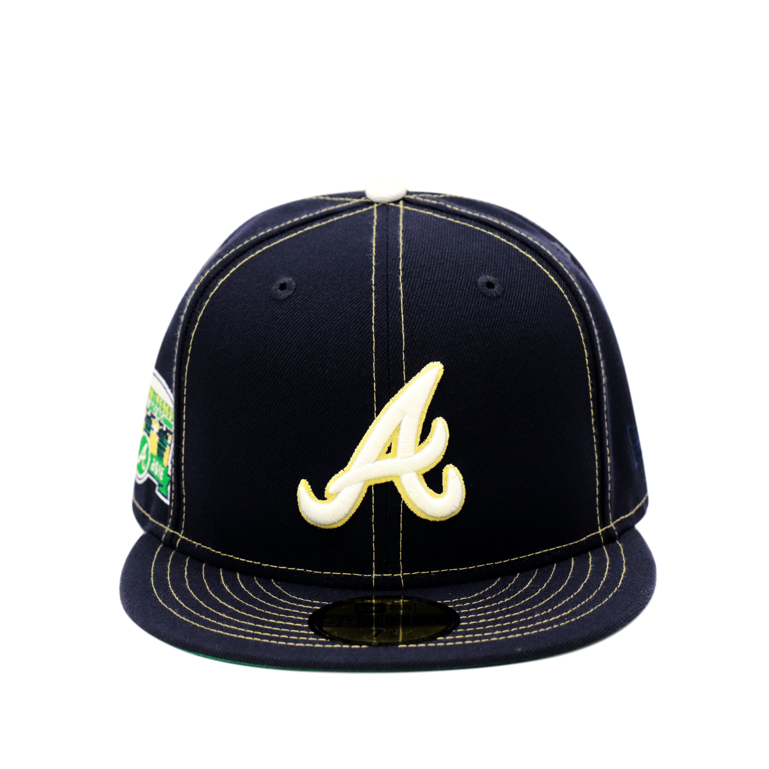 THE CAP 59FIFTY Old Stitch アトランタ・ブレーブス ネイビー