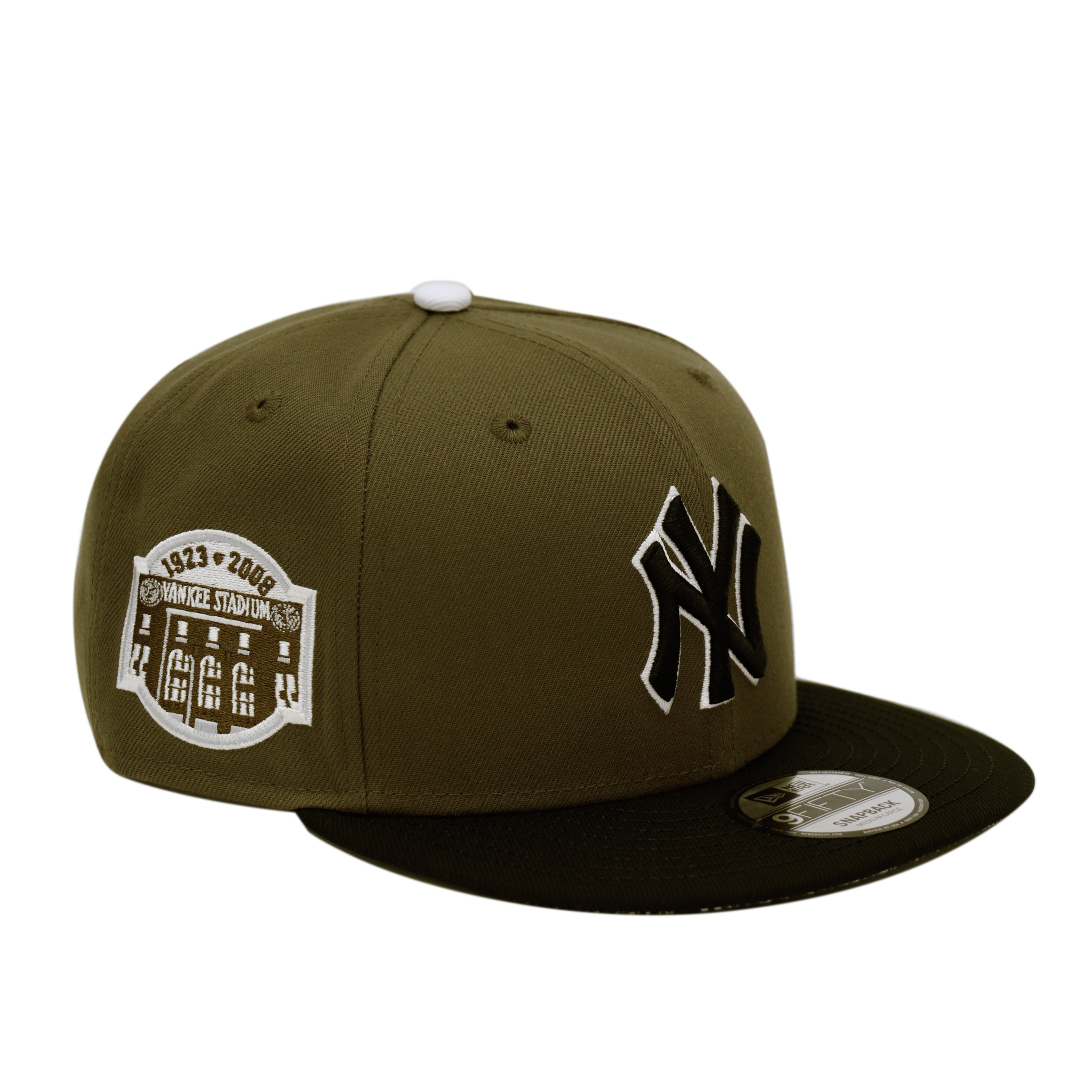 THE CAP 9FIFTY PAISLEY BLOCK ニューヨーク・ヤンキース オリーブ