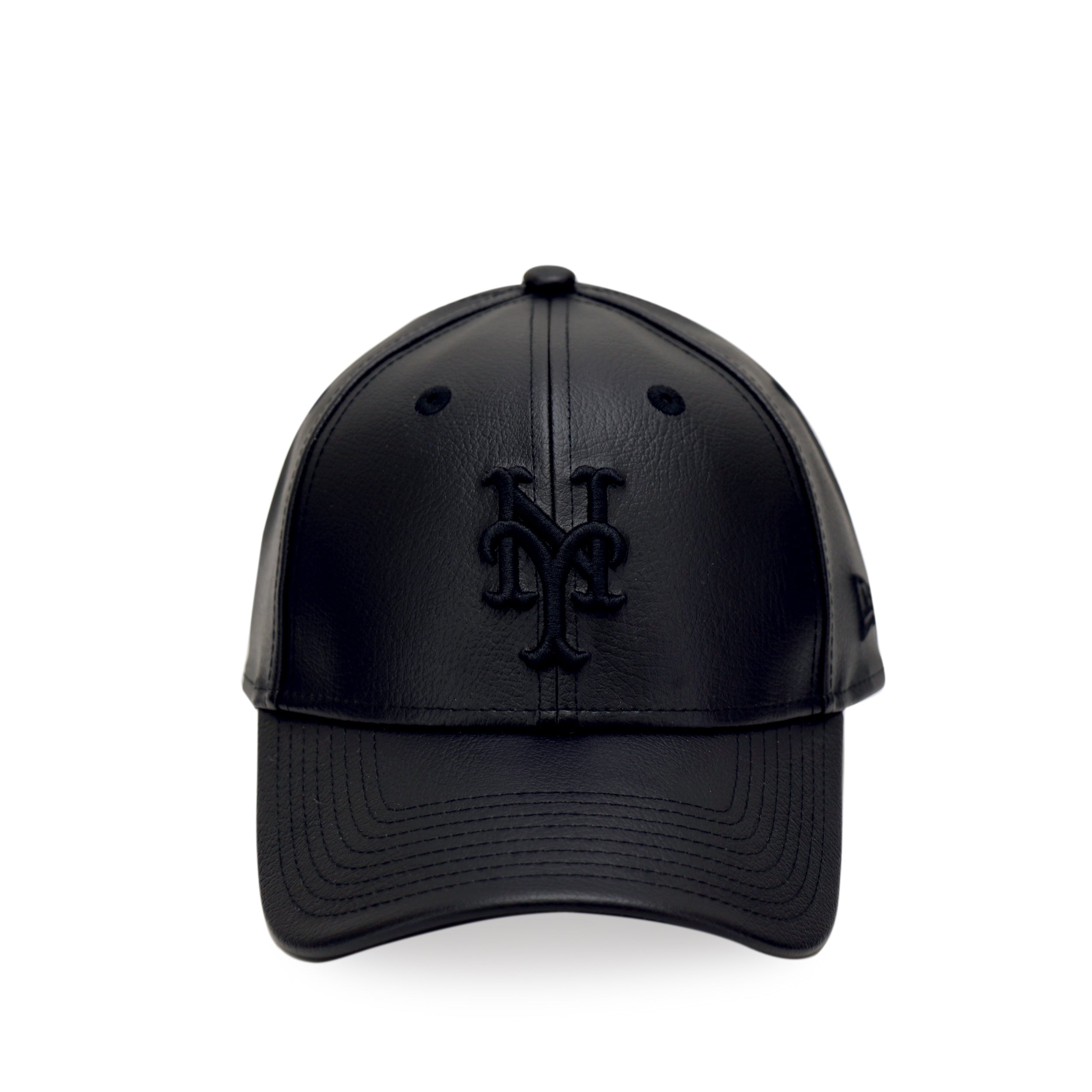 THE CAP 9FORTY REFINED LEATHER Ⅱ ニューヨーク・メッツ ブラック