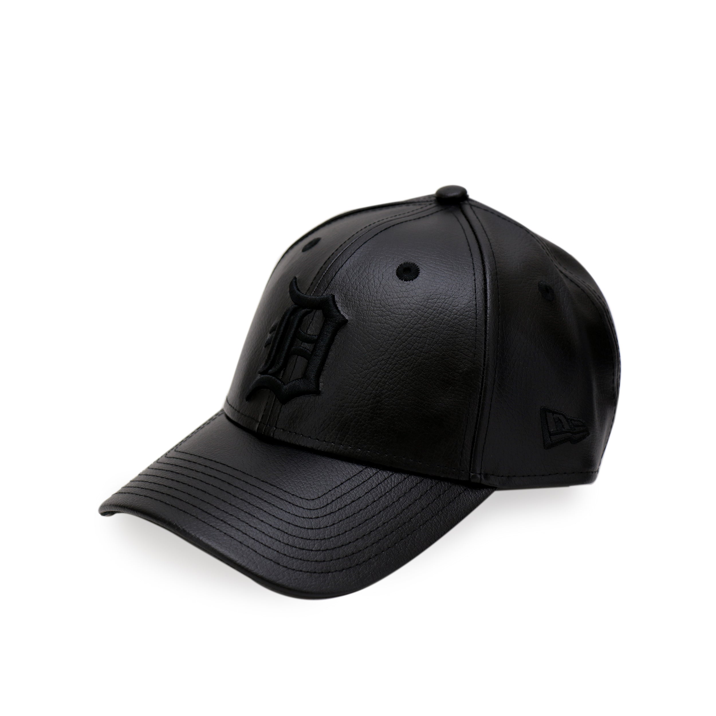 【海外限定】 デトロイトタイガース 9FORTY ブラック メッシュ キャップ② THE CAP 9FORTY REFINED LEATHER Ⅱ デトロイト・タイガース ブラック