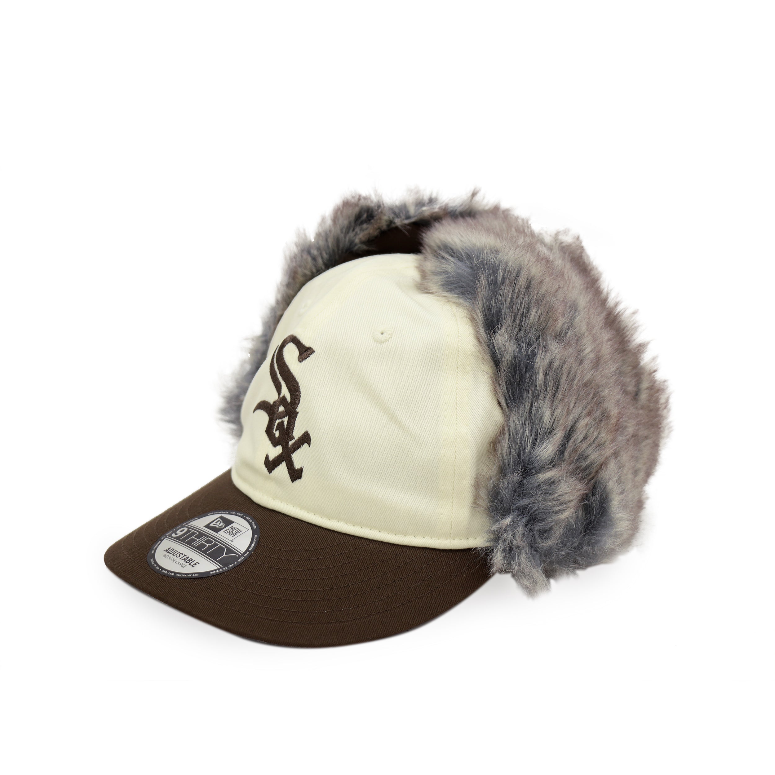 THE CAP 9THIRTY COZY FLAP シカゴ・ホワイトソックス クロムホワイト