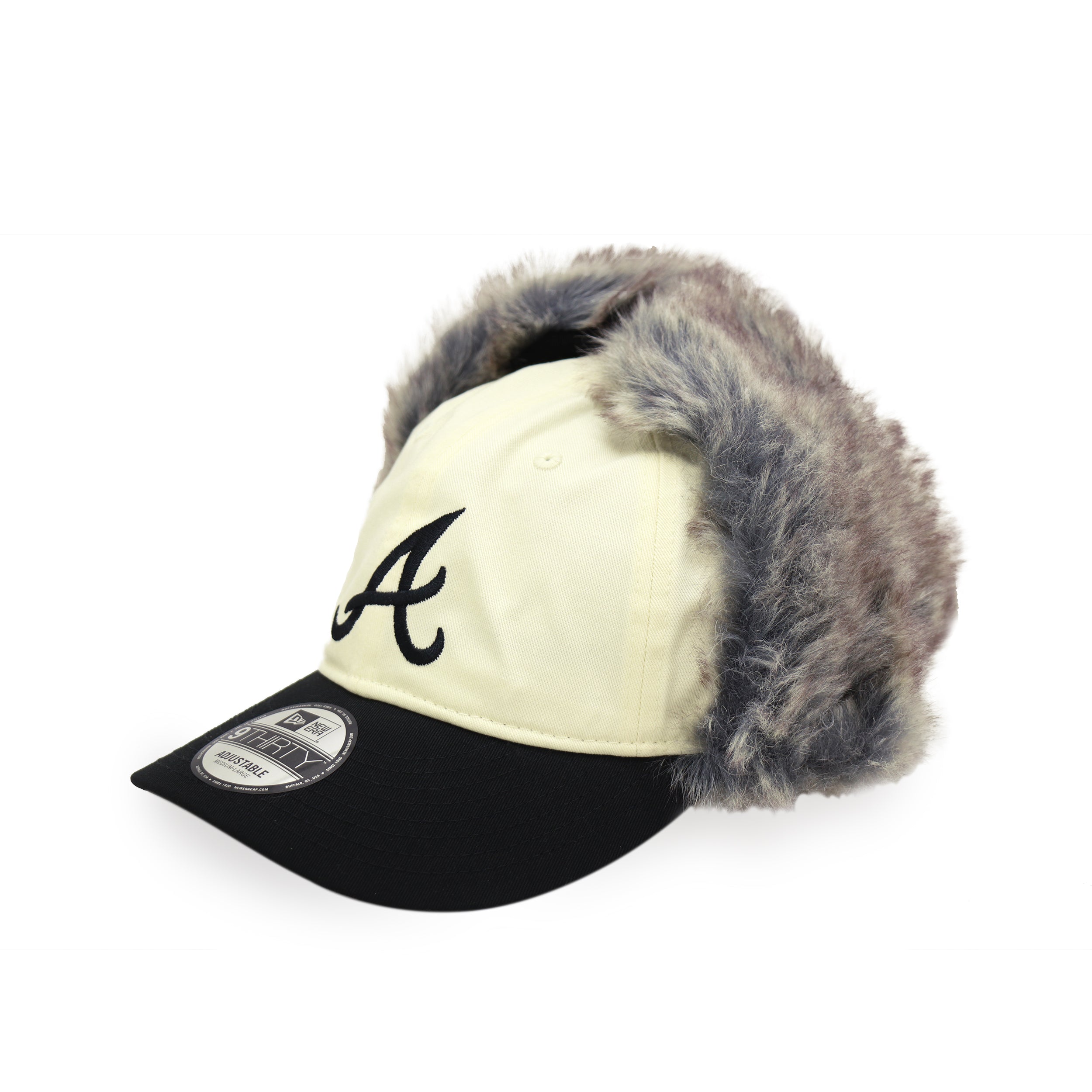 THE CAP 9THIRTY COZY FLAP アトランタ・ブレーブス クロムホワイト