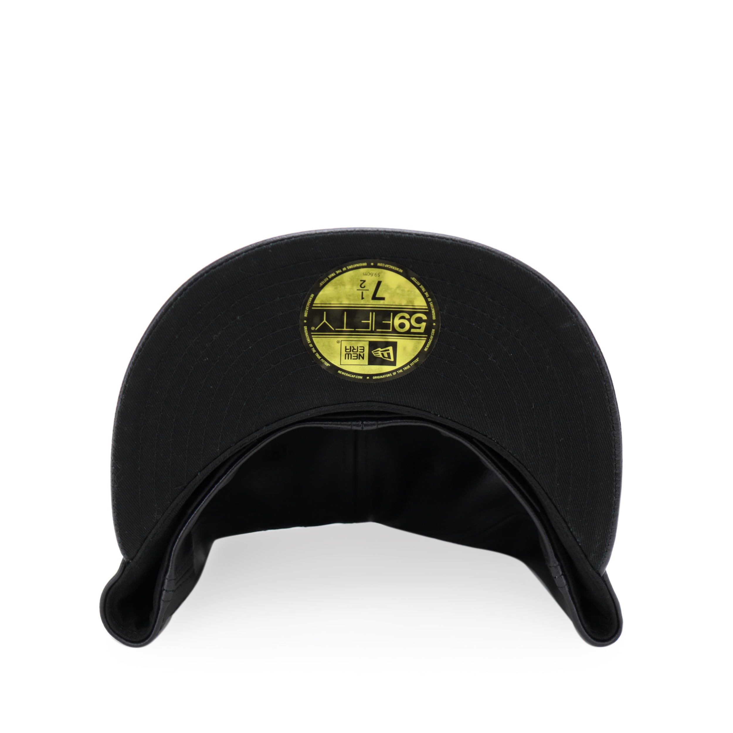 THE CAP 59FIFTY REFINED LEATHER Ⅱ ロサンゼルス・ドジャース ブラック