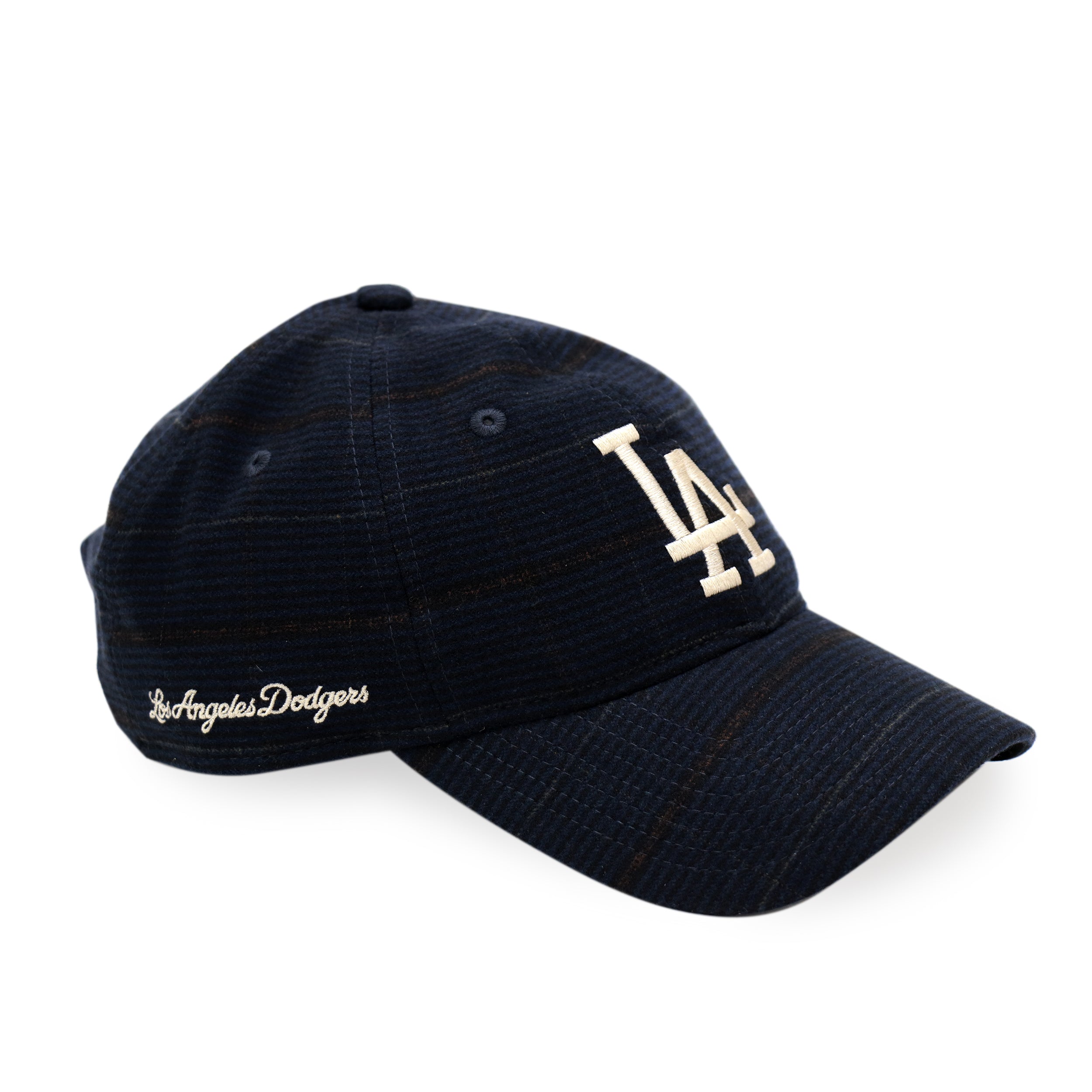 かくてき THE CAP 9TWENTY WOVEN SCORCH ロサンゼルス・ドジャース ネイビー