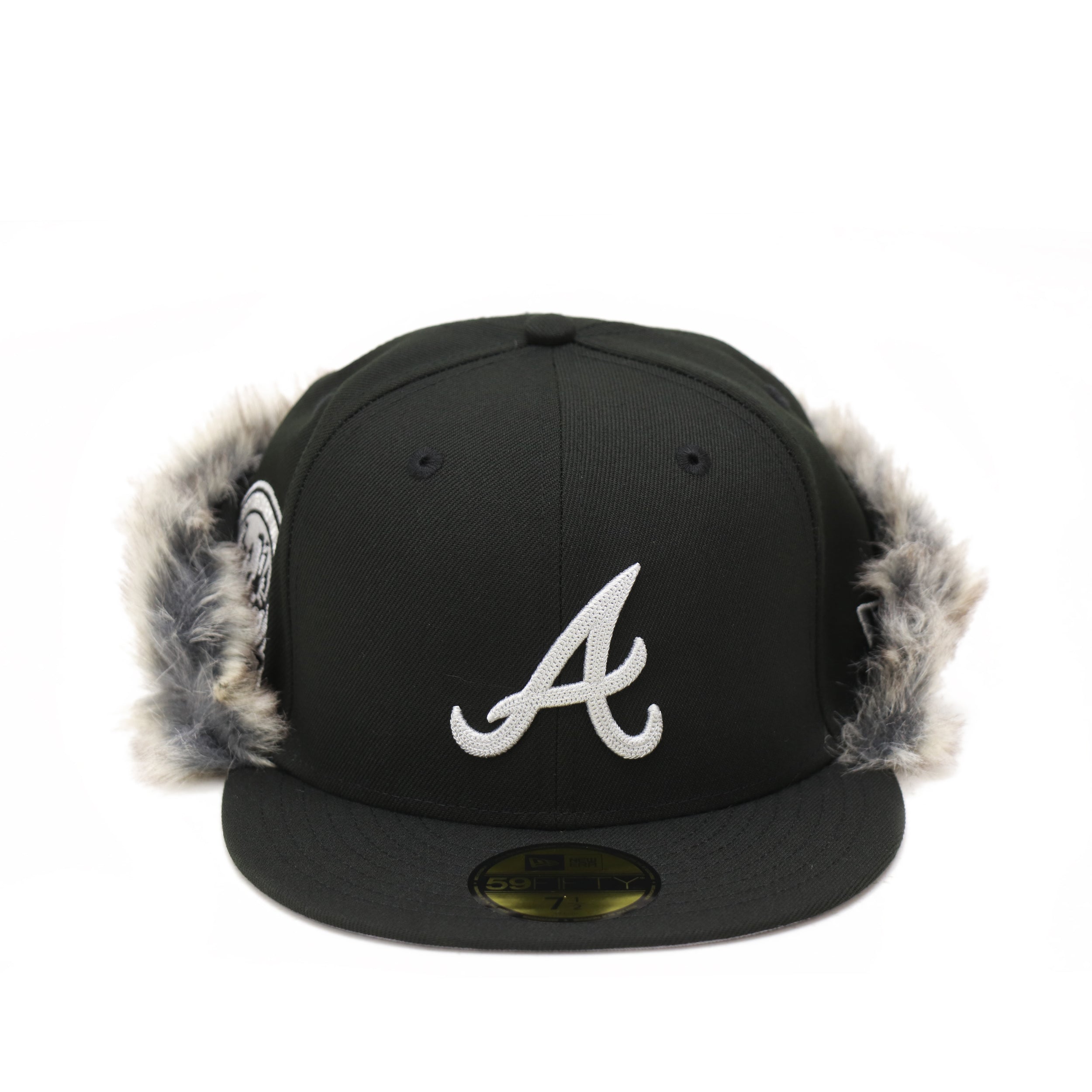 THE CAP 59FIFTY FLIP DOWN HIGH SHIFT アトランタ・ブレーブス ブラック