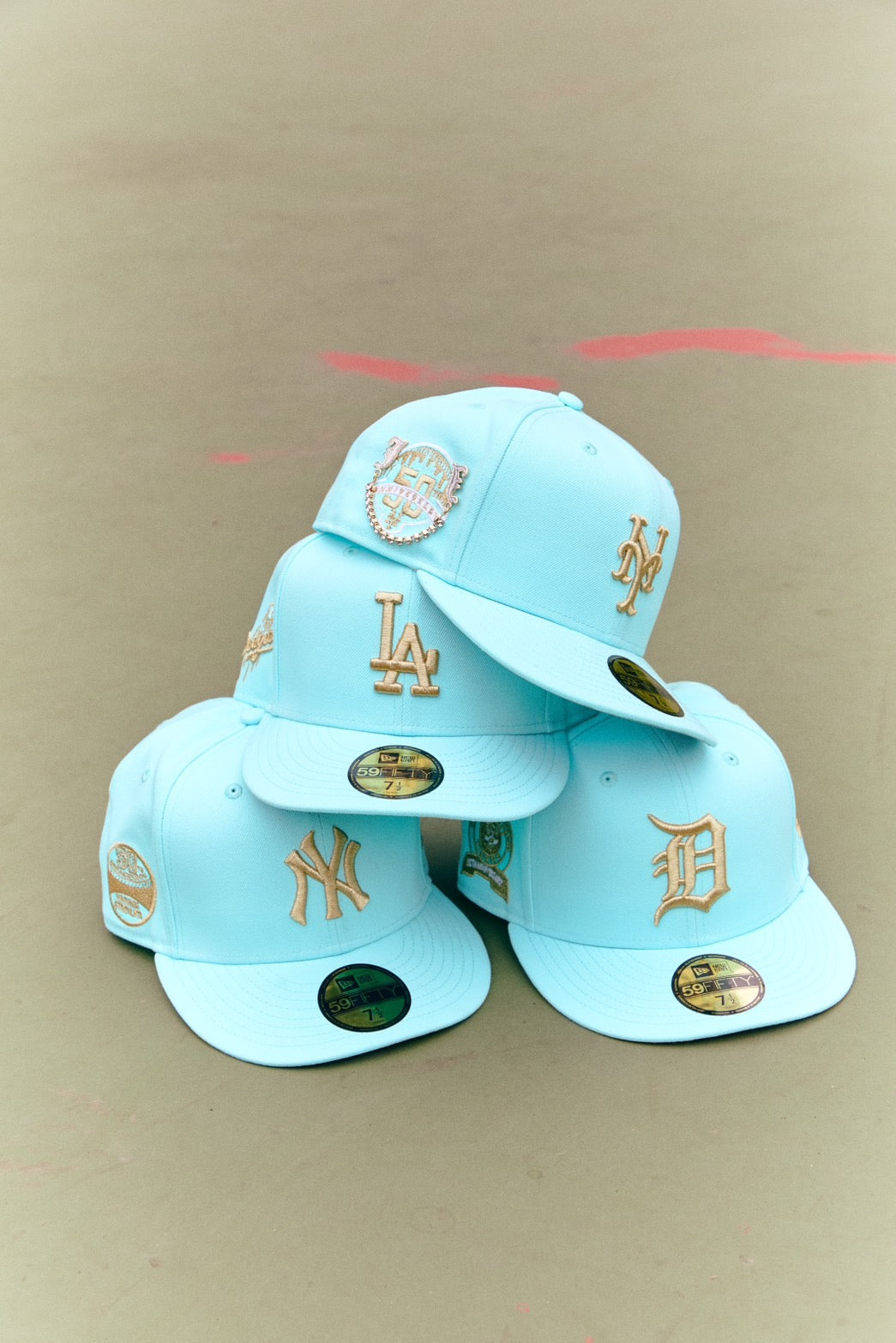 THECAP海老名限定 ニューヨークメッツ734 NEW ERA 59fifty-beautiful-beach-