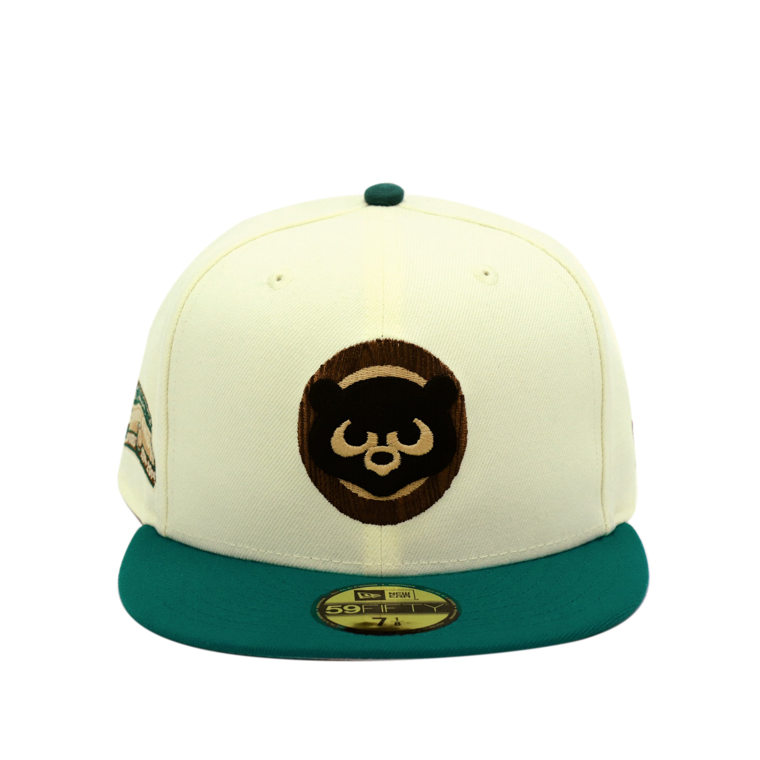 THE CAP 59FIFTY CAMP シカゴ・カブス クロムホワイト/グリーン