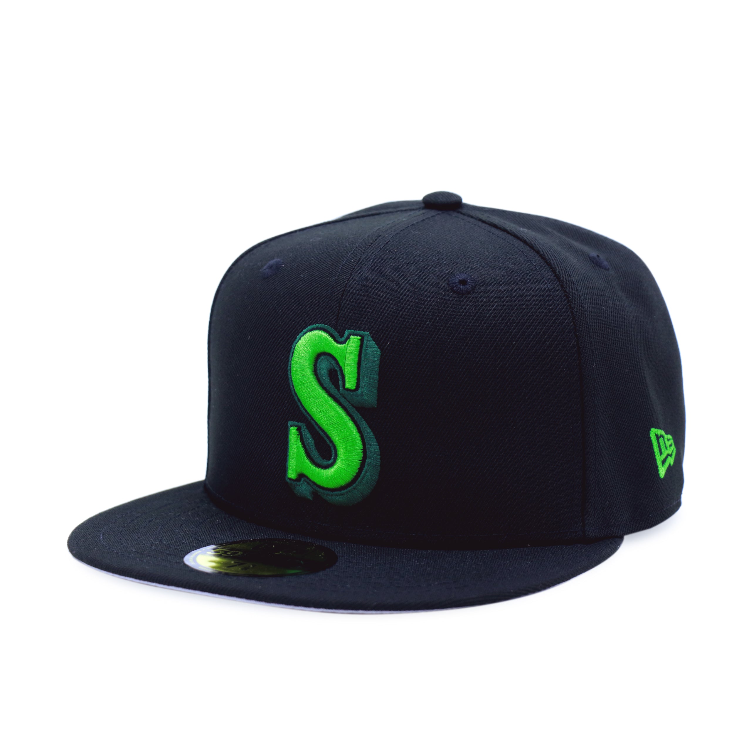 THE CAP 5950 SEAMARCO BLACK GREEN 30TH