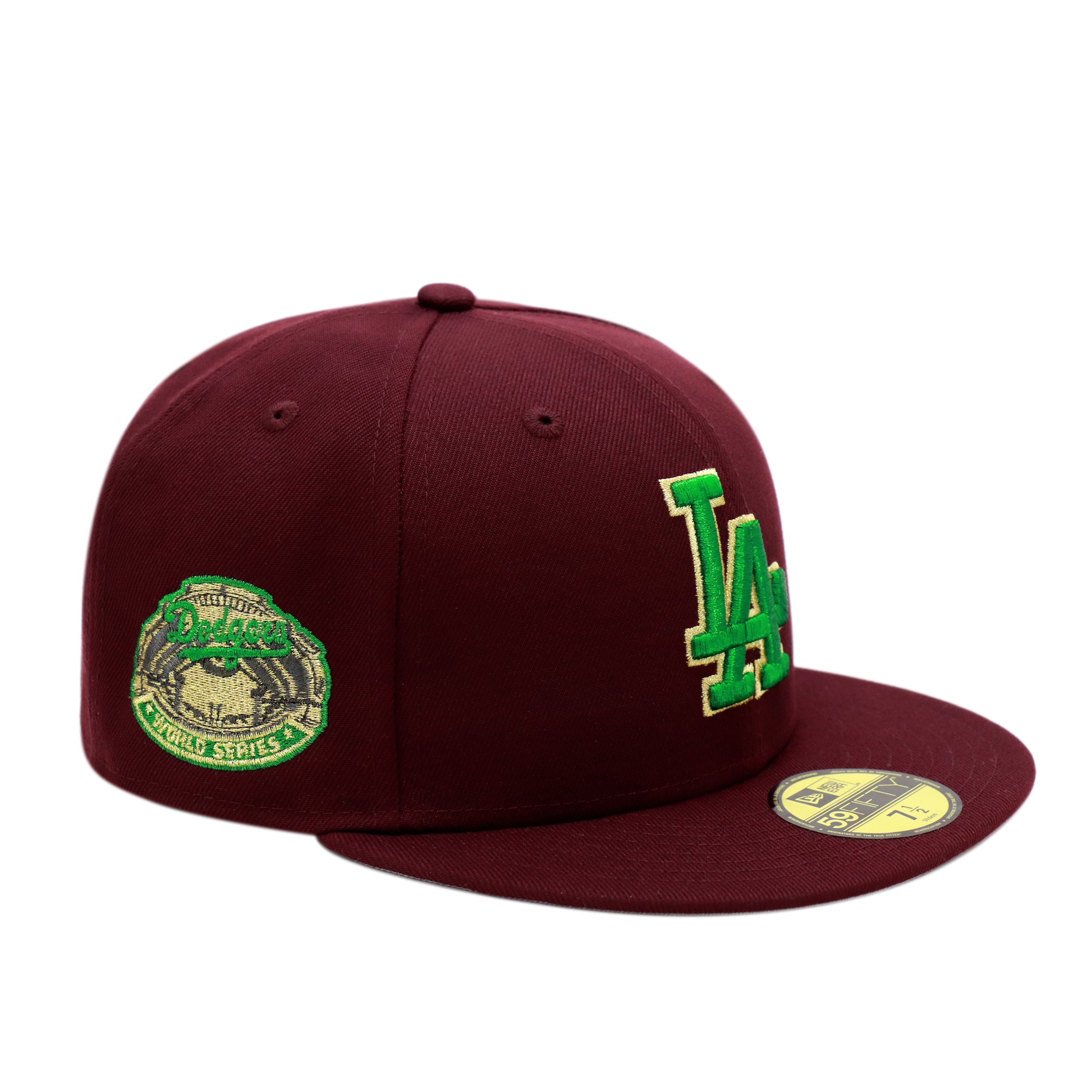 THE CAP 59FIFTY METALLIC HORUS ロサンゼルス・ドジャース マルーン