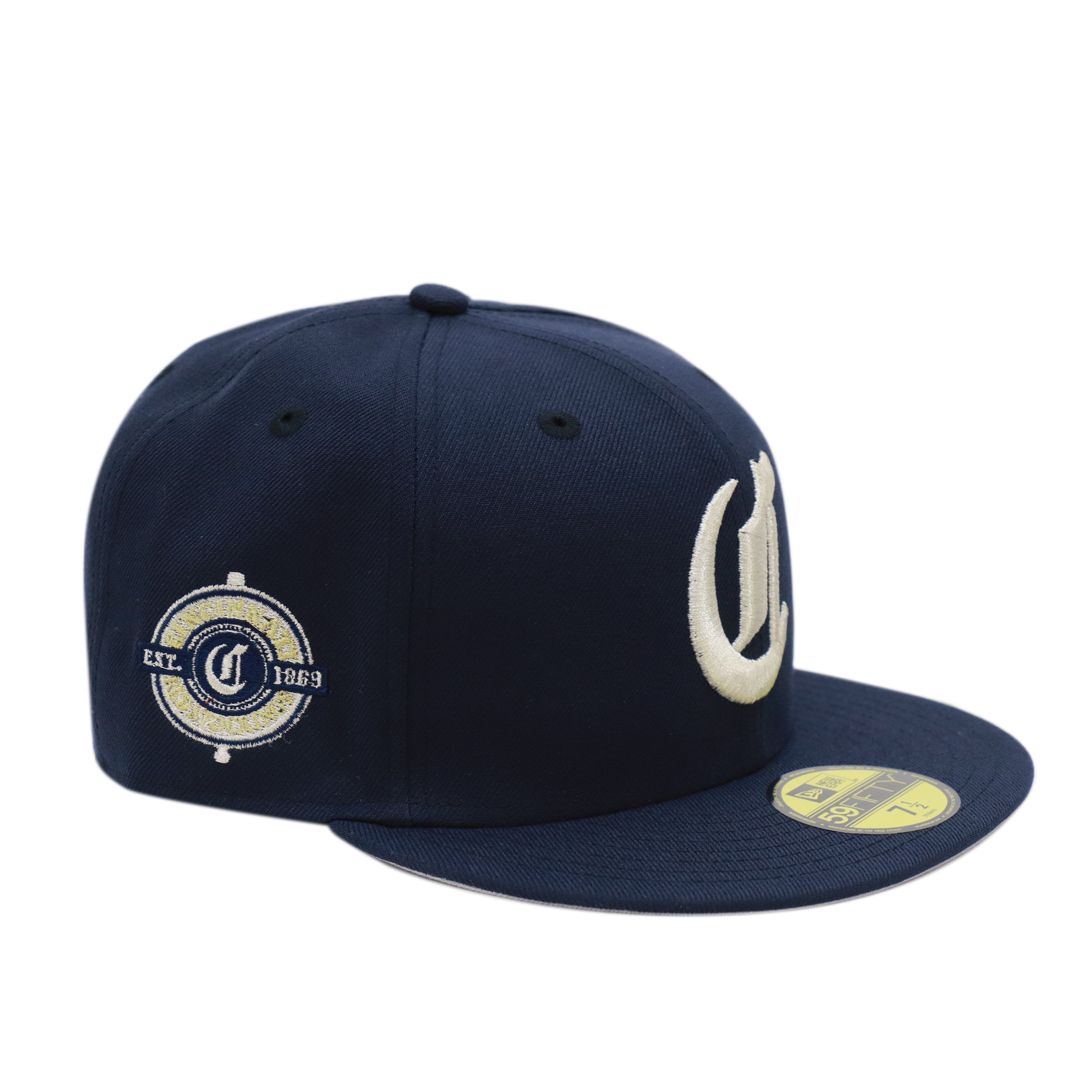 THE CAP 59FIFTY METALLIC HORUS シンシナティ・レッズ ネイビー