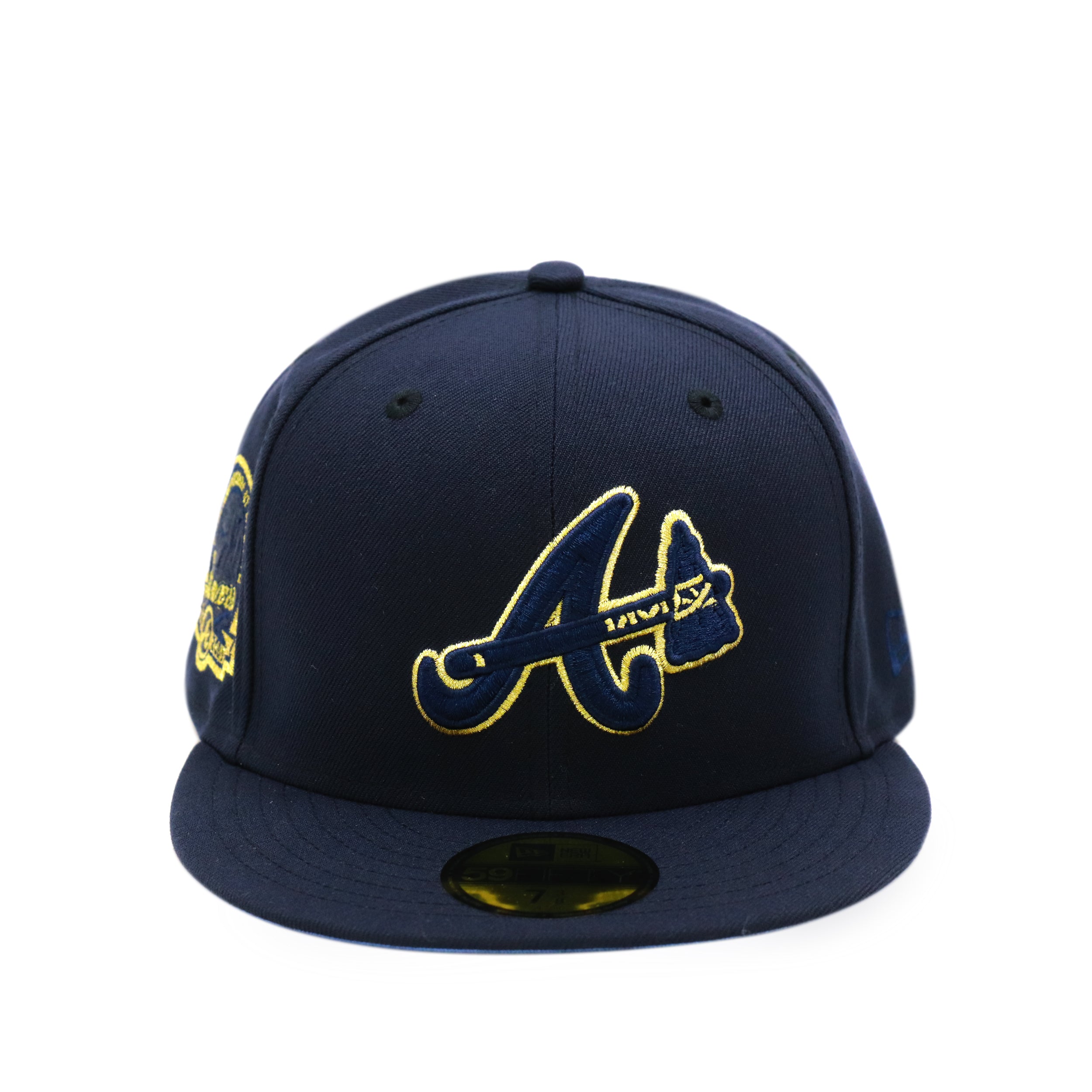 THE CAP 59FIFTY LIGHT IN THE DARK アトランタ・ブレーブス ネイビー