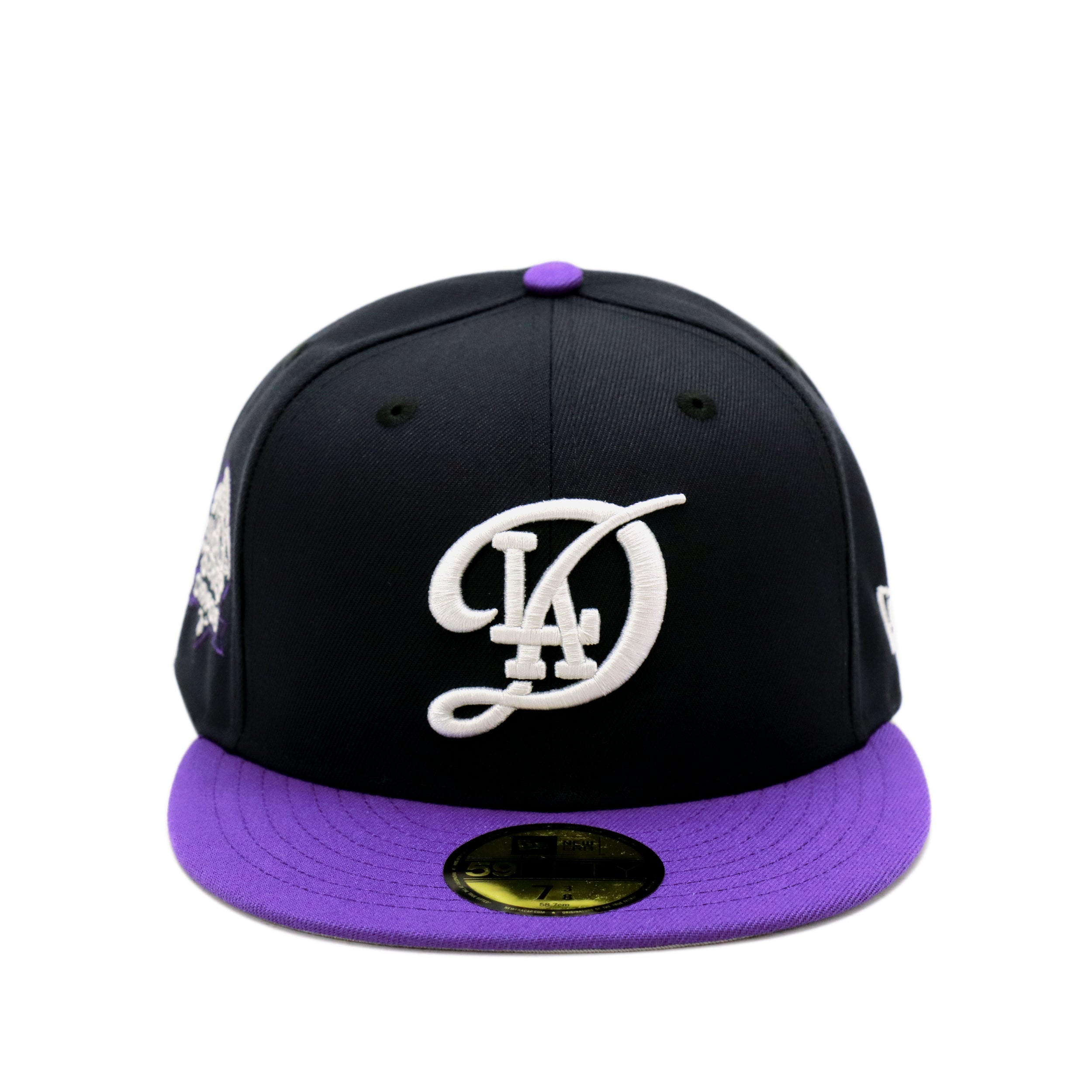 THE CAP 59FIFTY SLOW JAM ロサンゼルス・ドジャース ネイビー/パープル