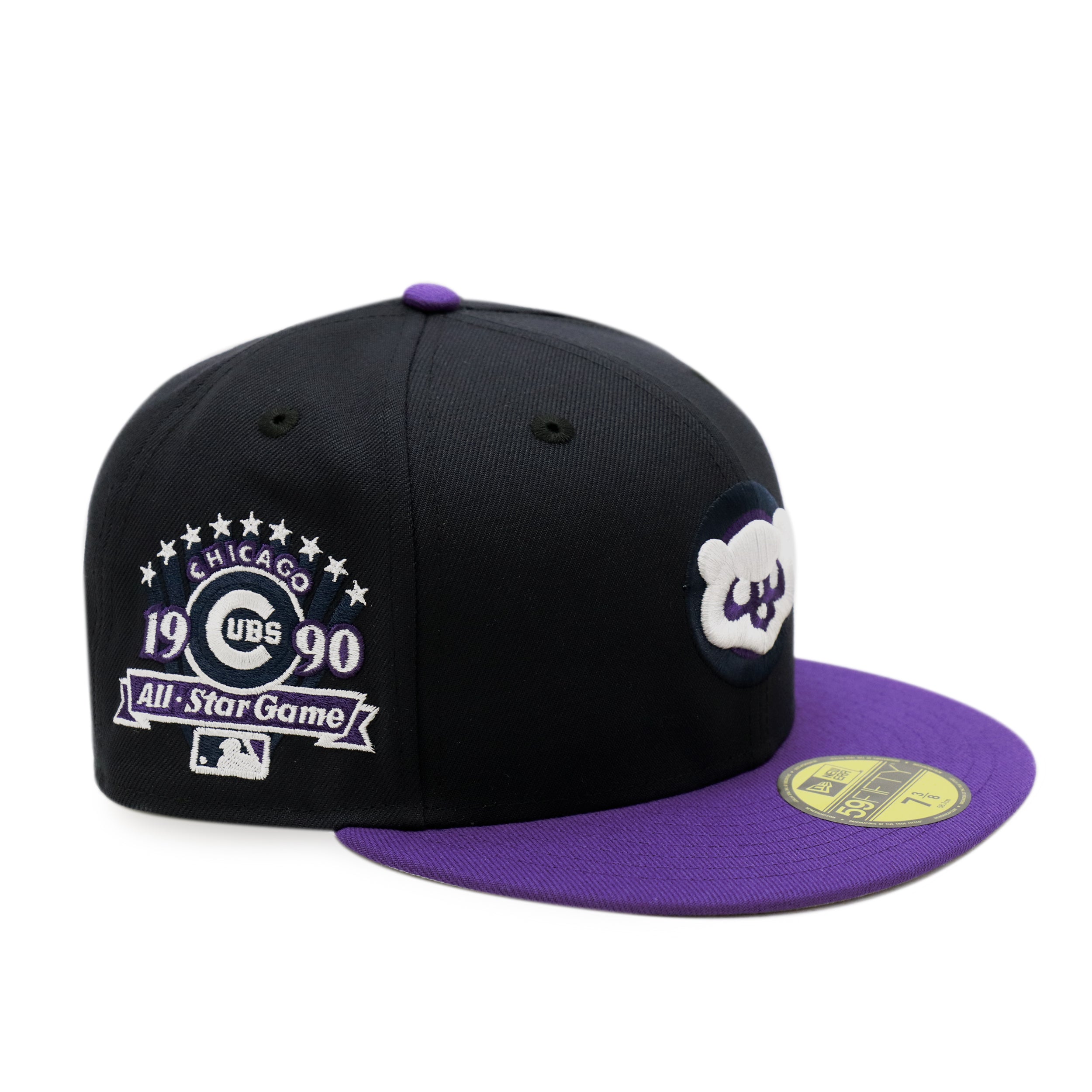 THE CAP 59FIFTY SLOW JAM シカゴ・カブス ネイビー/パープル