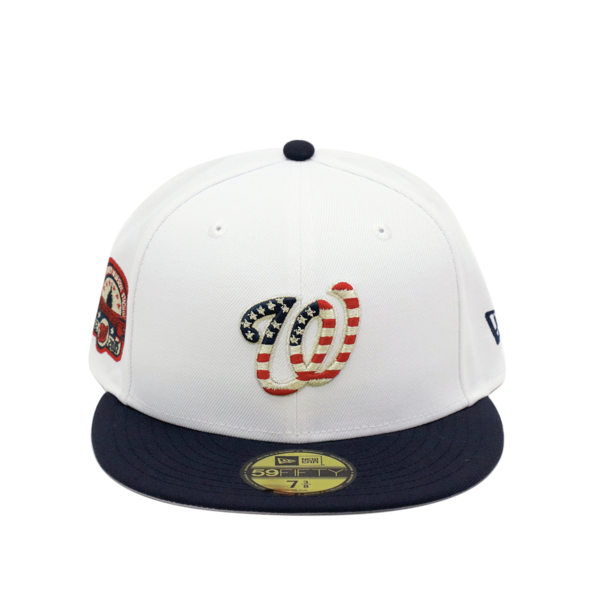 THE CAP 59FIFTY July 4th ワシントン・ナショナルズ ホワイト/ネイビー