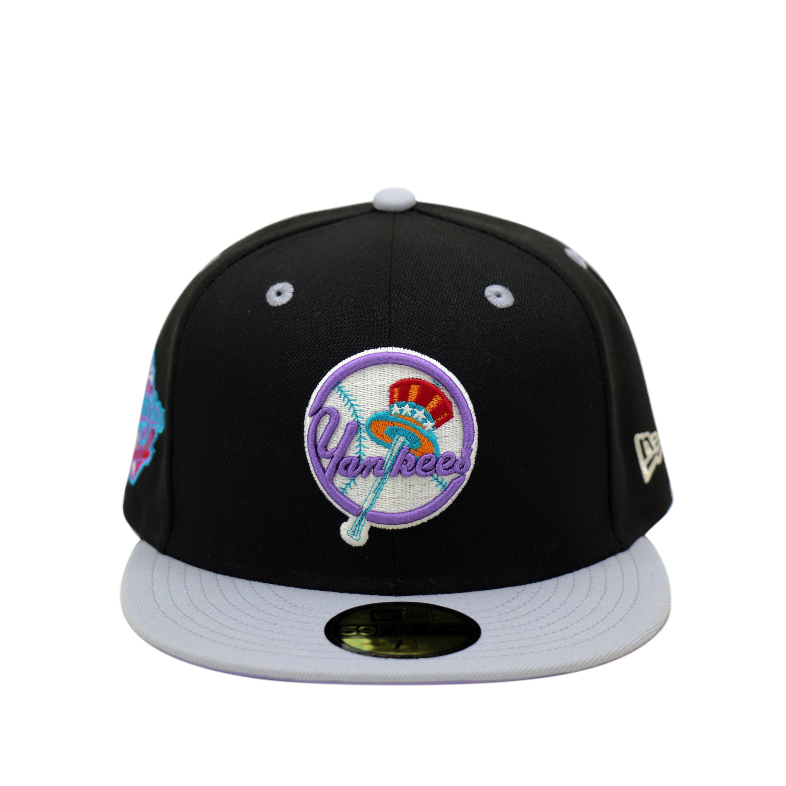 THE CAP 59FIFTY VIVID CODE ニューヨーク・ヤンキース ブラック/グレー