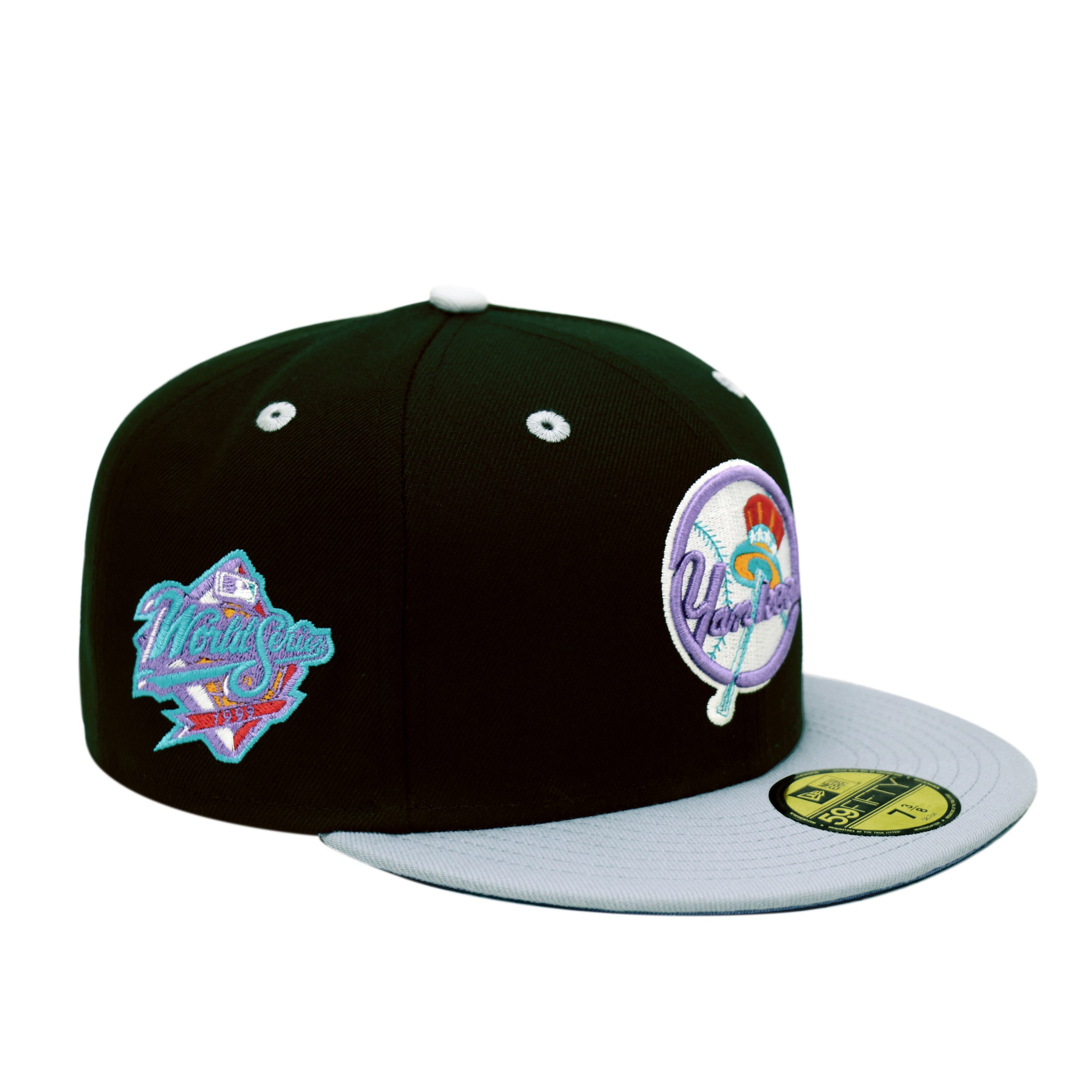 THE CAP 59FIFTY VIVID CODE ニューヨーク・ヤンキース ブラック/グレー
