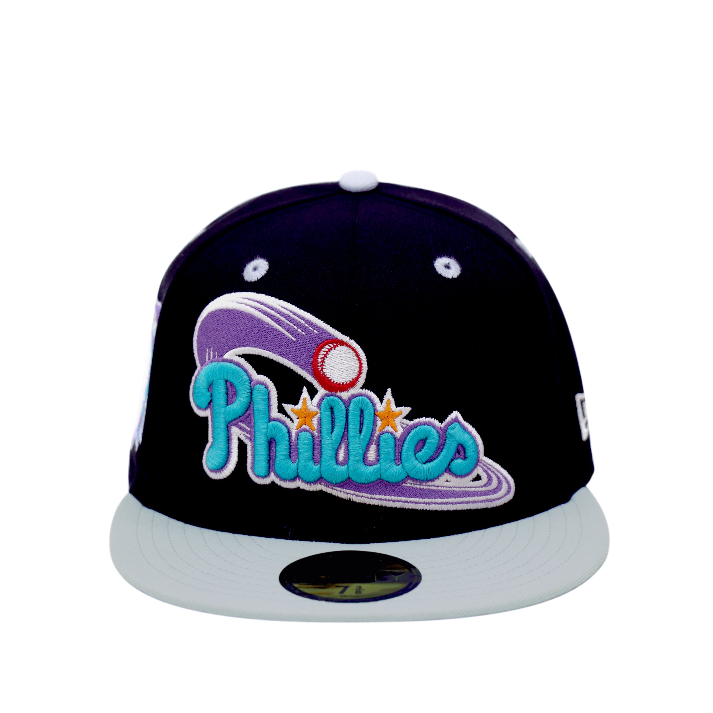 フィラデルフィア フィリーズ　キャップ THE CAP 59FIFTY VIVID CODE フィラデルフィア・フィリーズ ブラック