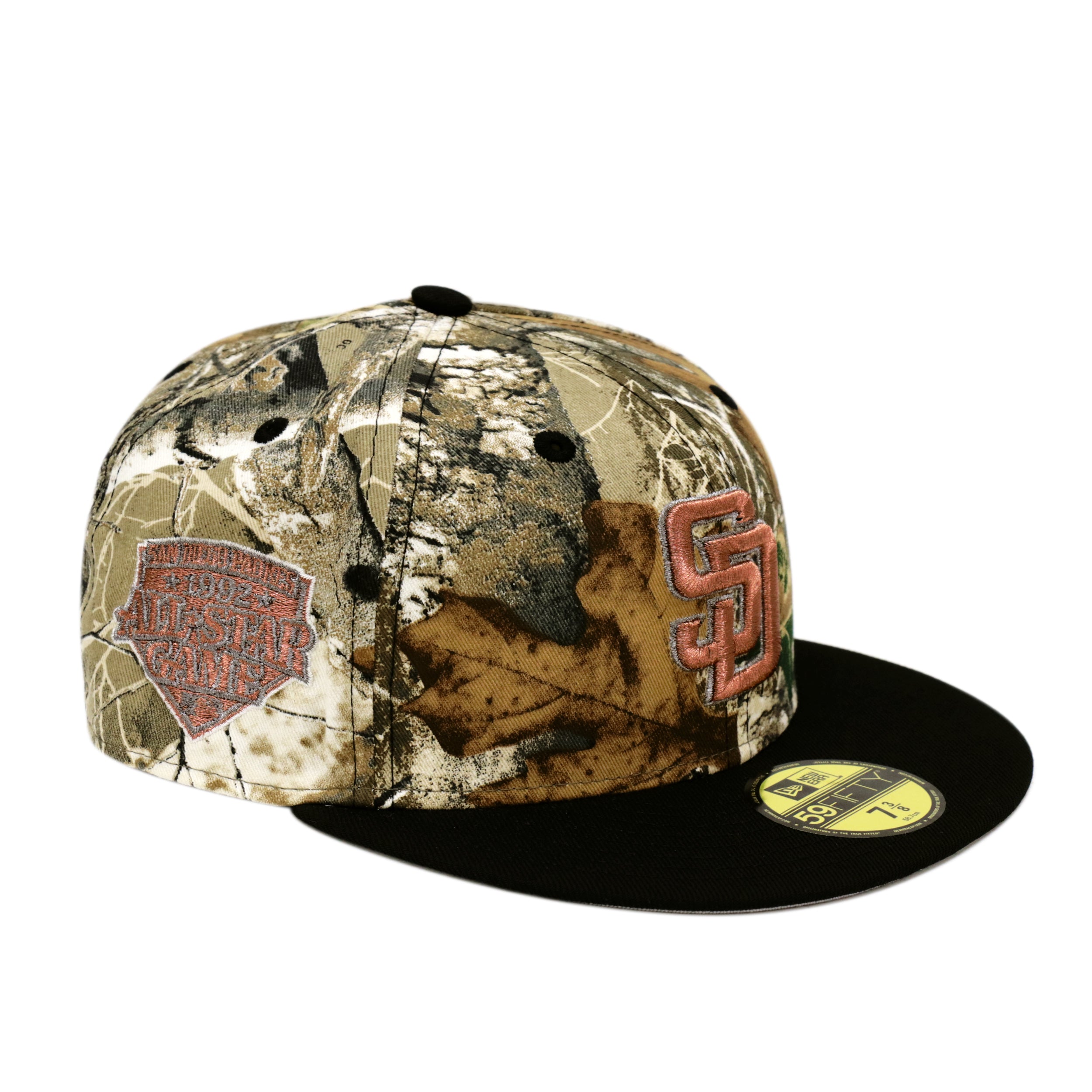 THE CAP 59FIFTY BLACK REAL TREE サンディエゴ・パドレス ツリーカモ