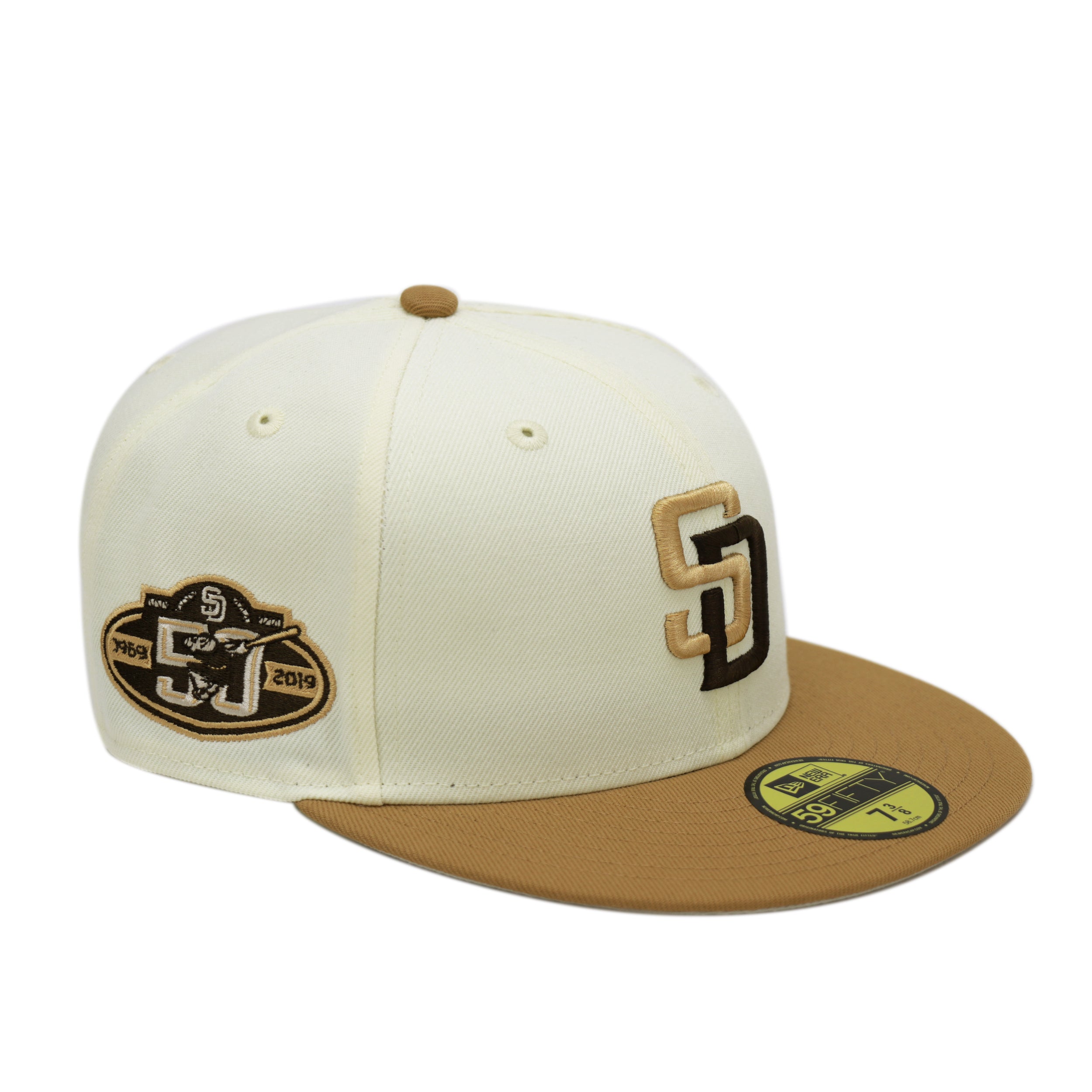 おまけ付☆世界50枚!!【アンディ・パヘス】ゴールドパラレル☆MLB東京シリーズ THE CAP 59FIFTY SOFT TROPICS サンディエゴ・パドレス クロムホワイト