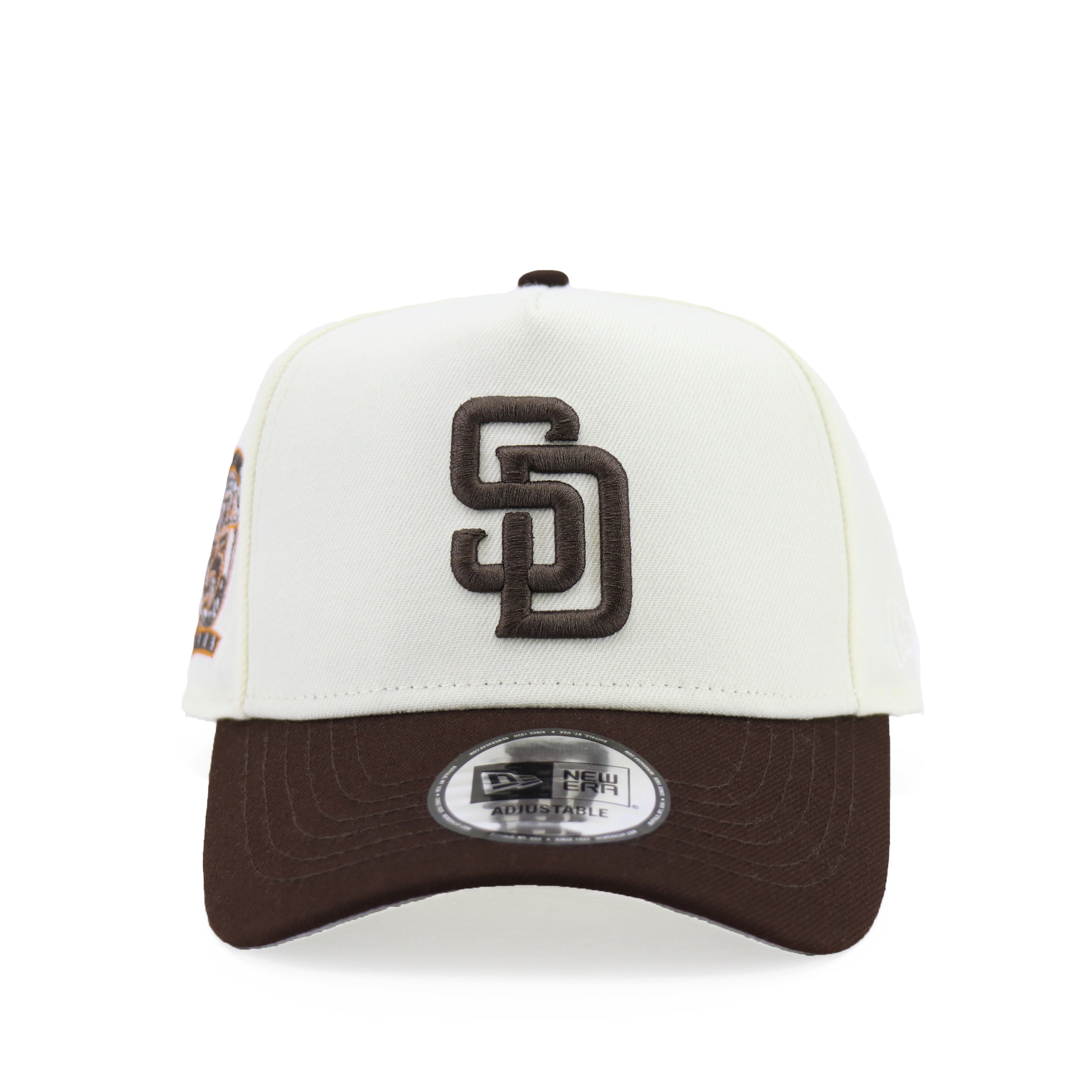 THE CAP 940 D-FRAME SADPAD CHROME WHT × BROWN