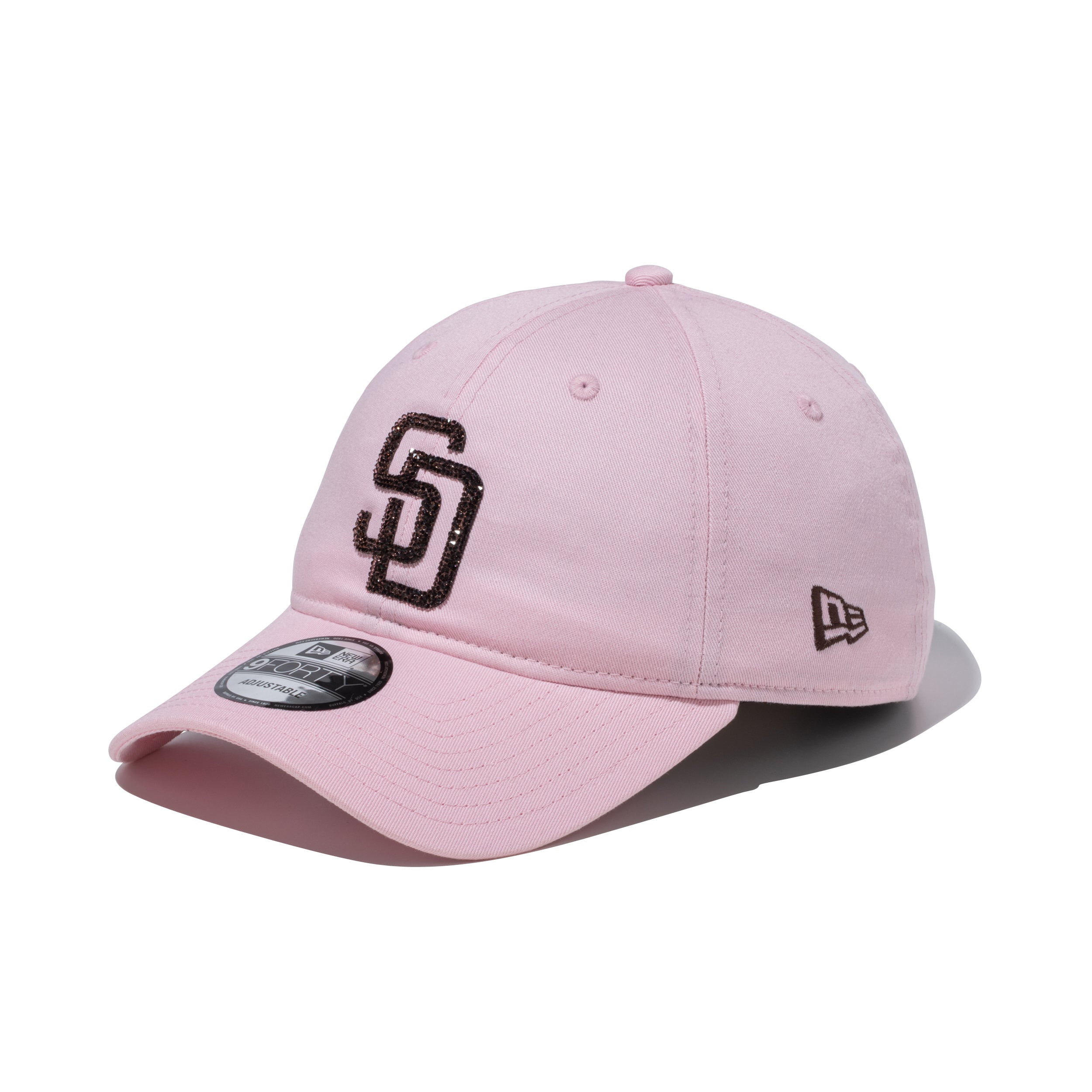 9FORTY Unstructured Beads Logo サンディエゴ・パドレス ピンク – THE CAP