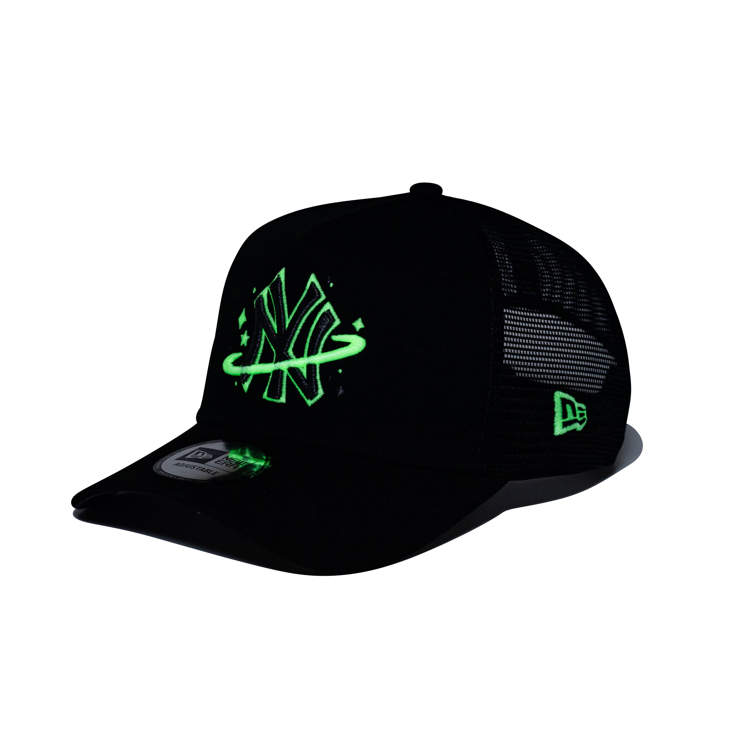 BLACK YANKEES トラッカーハット 9FORTY A-Frame トラッカー When You Wish Upon a Star ニューヨーク