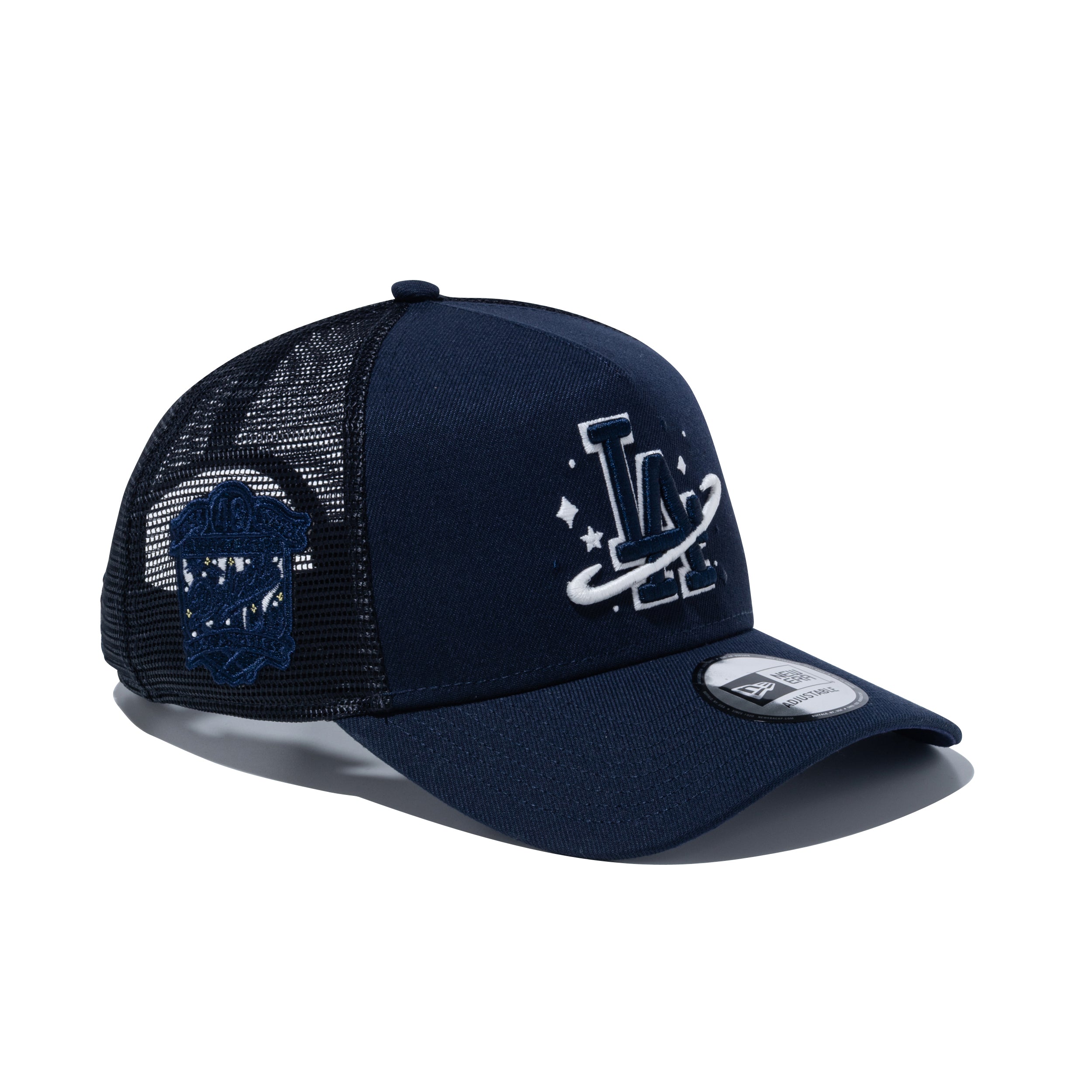 LA ロゴ トラッカーキャップ ネイビー 9FORTY A-Frame トラッカー When You Wish Upon a Star ロサンゼルス