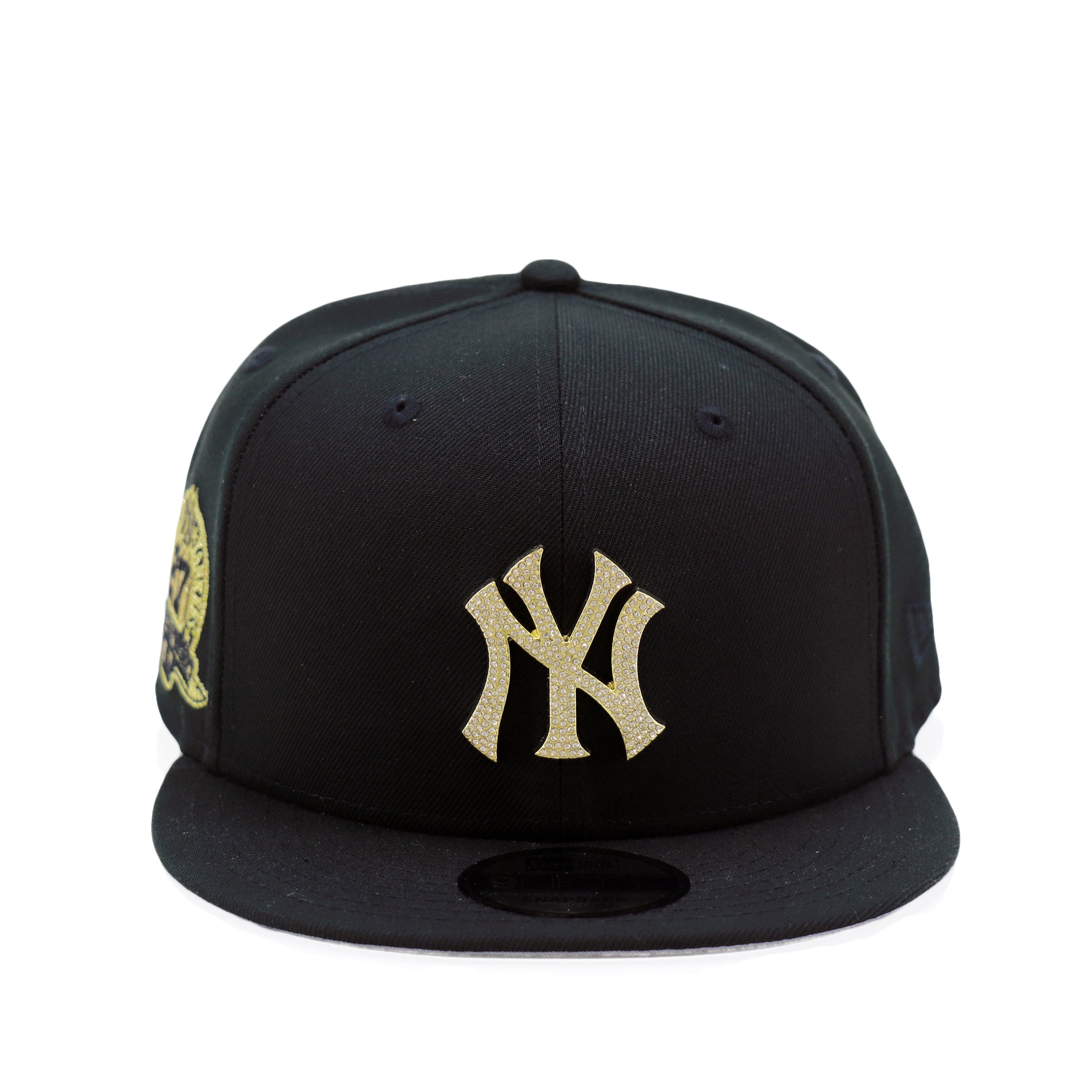 帽子 IkezawaPEAKY CAP - Black THE CAP 950 RHINESTONE NEYYAN GLDBLK/GRAY