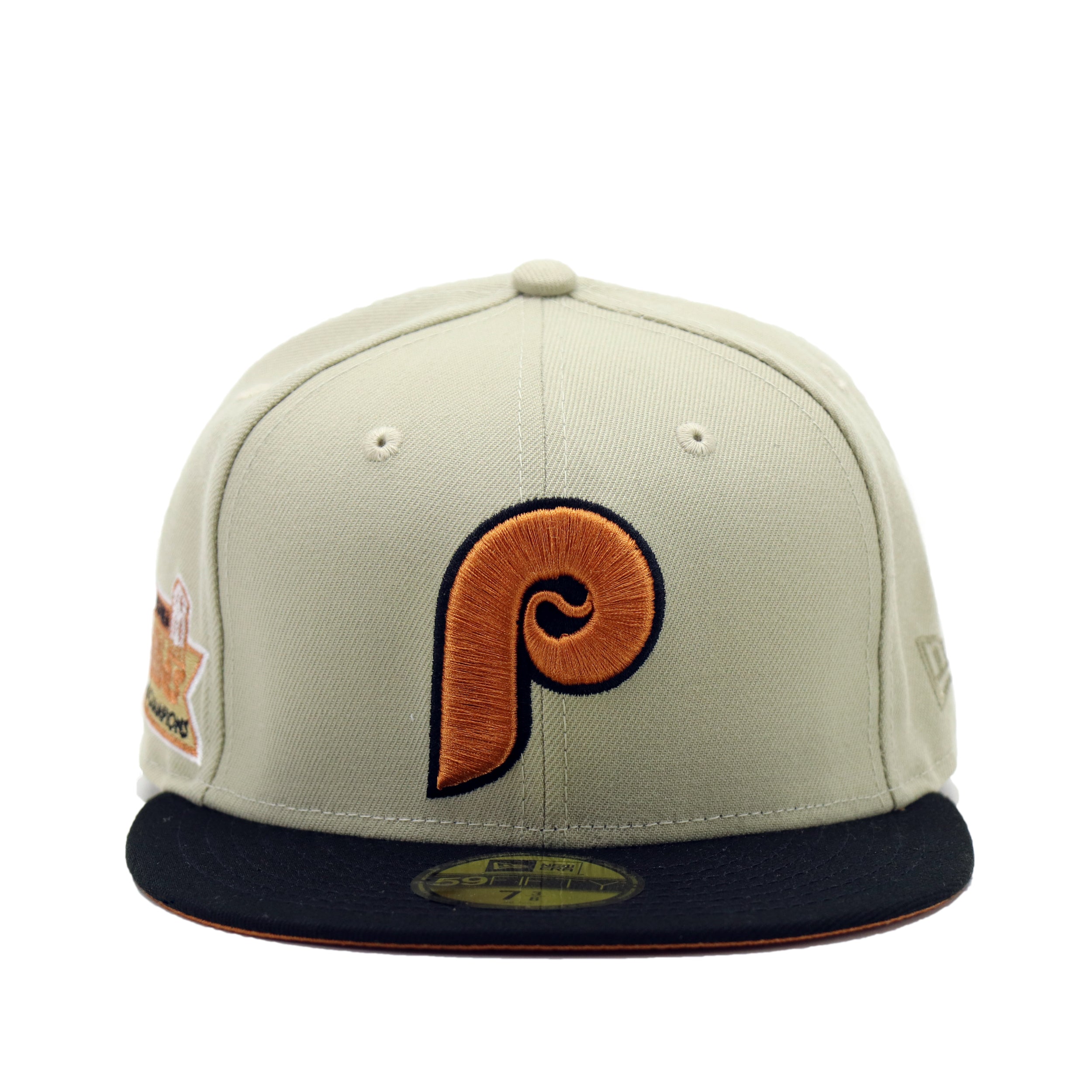 thecap Phillies ブラウンキャップ Philadelphia Phillies Khaki Retro Crown 9FIFTY Adjustable