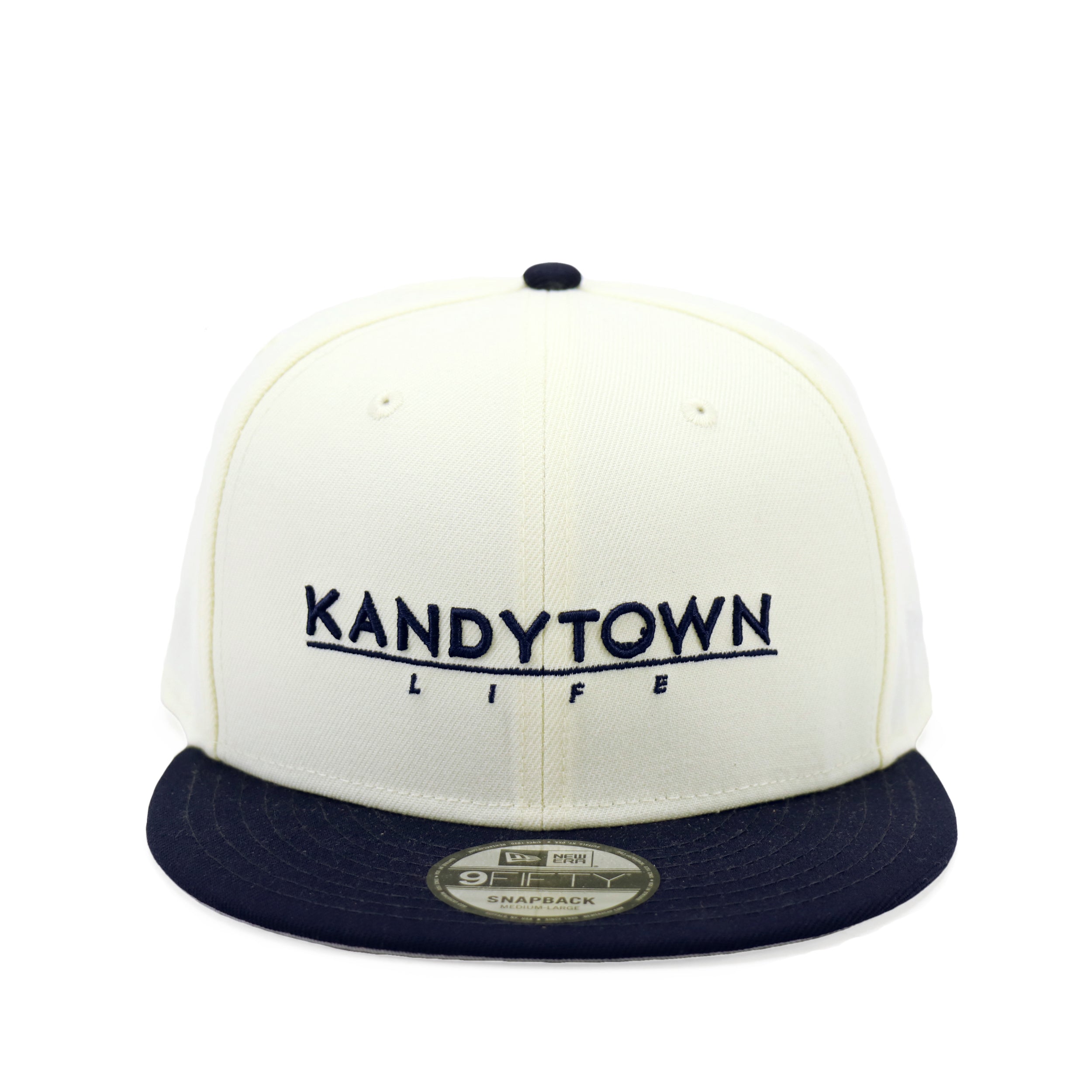 KANDYTOWN × THE CAP × NEWERA ホワイト ネイビー